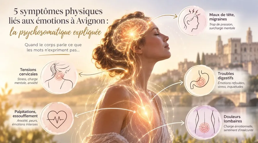 5 symptômes physiques liés aux émotions : la psychosomatique expliquée